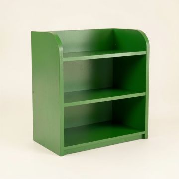 Pine Edge Desktop Shelving Unit - Green (synthetic illustration; no displayed measurements)