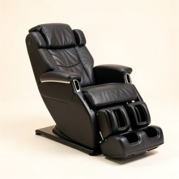 Reclining Hydraulic Barber Massage Chair (synthetic illustration; no displayed measurements)