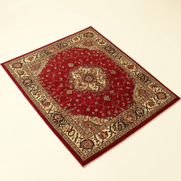 Fitzpatrick Oriental Red/Multi Area Rug (synthetic illustration; no displayed measurements)