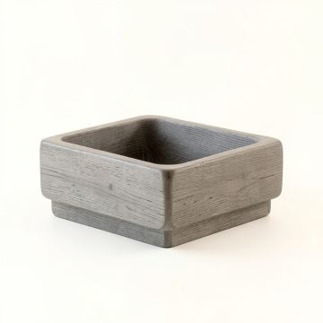 Sage Bluff Empty Raised Planter - Gray (synthetic illustration; no displayed measurements)