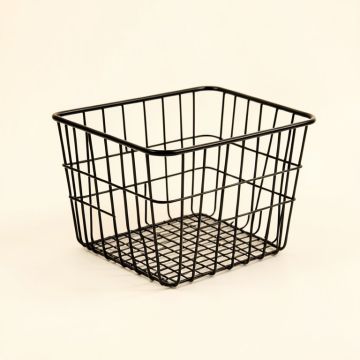 Linear Metal/Wire Basket (synthetic illustration; no displayed measurements)