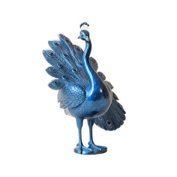 Metal Peacock Figurine