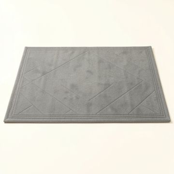 Brook Canyon Rectangular Outdoor Rug - Gray (synthetic illustration; no displayed measurements)