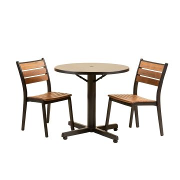 Moraal Round 3 Piece Bistro Set