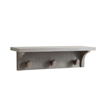 Cove Brook Wall-Mounted Entryway Organizer Shelf - Gray
