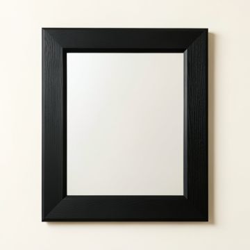 Wren Arc Framed Wall Mirror - Black (synthetic illustration; no displayed measurements)