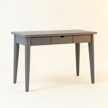 Maple Field Writing Desk - Gray (synthetic illustration; no displayed measurements)