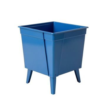 Hazel Canyon Empty Raised Planter - Blue
