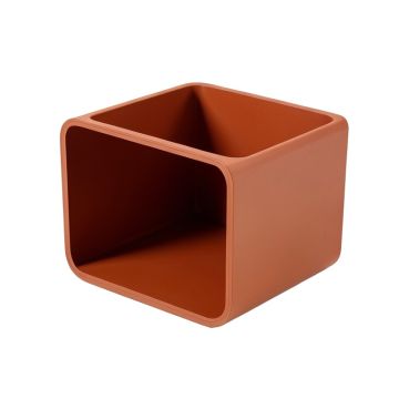 Moss Branch Empty Furniture-Style Litter Enclosure - Terracotta