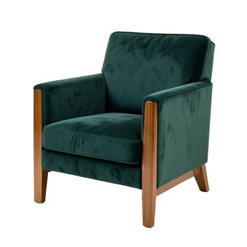 Clayne 26 '' Wide Velvet Armchair