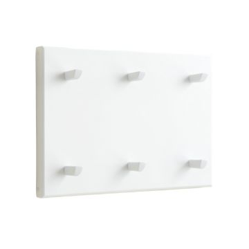 Spruce Crest Empty Wall-Mounted Tool Organizer Panel - White