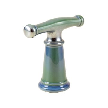 English Trellis Design On Antiqueceramic Handle Insets And Skirts For Bath Faucets