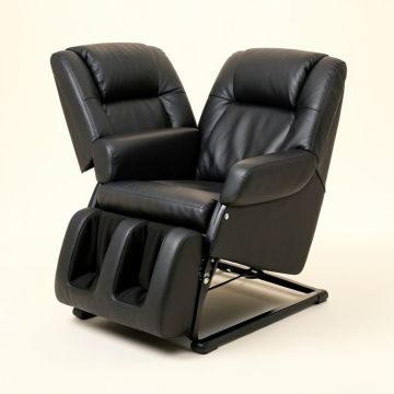 Professional Salon Reclining Massage Chair (synthetic illustration; no displayed measurements)