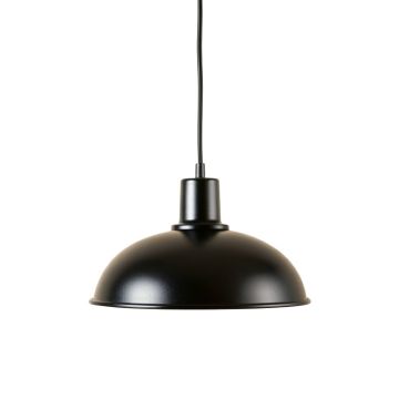 Alder Arc Pendant Light Suspended From One Plain Cable