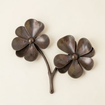 2 Piece Multiple Layer Metal Flower Wall Décor Set (synthetic illustration; no displayed measurements)