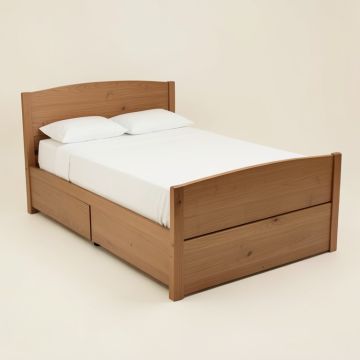 Zakariyah Twin Platform Bed With Trundle (synthetic illustration; no displayed measurements)