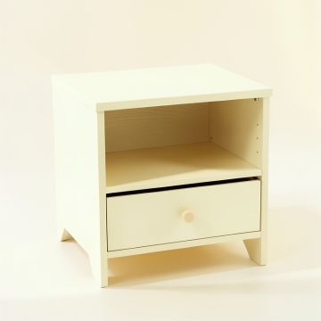 Cliff Field Nightstand - Ivory (synthetic illustration; no displayed measurements)