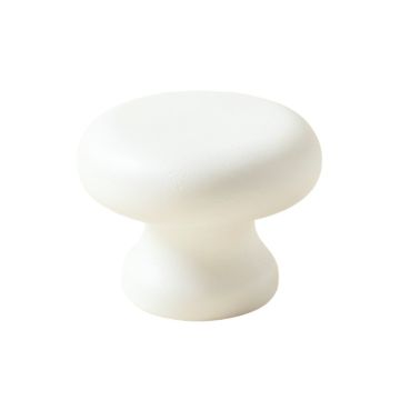 Laurel Arc Cabinet Knob Without Packaging - White