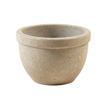 Low Zen Bowl Cast Stone Pot Planter