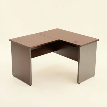 Bronson L-Shape Executive Desk (synthetic illustration; no displayed measurements)