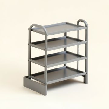 32 Pair Shoe Rack (synthetic illustration; no displayed measurements)