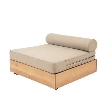 Kaya 76.5 '' Flared Arm Sleeper