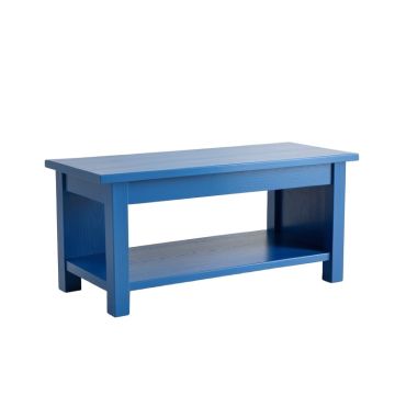 Spruce Edge Indoor Bench - Blue