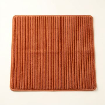 Olive Dell Bath Mat - Terracotta (synthetic illustration; no displayed measurements)