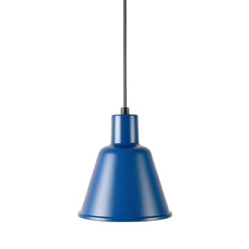 Sage Brook Pendant Light Suspended From One Plain Cable - Blue