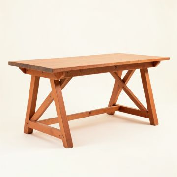 Vale Canyon Empty Workshop Workbench - Terracotta (synthetic illustration; no displayed measurements)