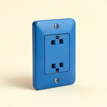 Music In Columns 1-Gang Duplex Outlet Wall Plate (synthetic illustration; no displayed measurements)