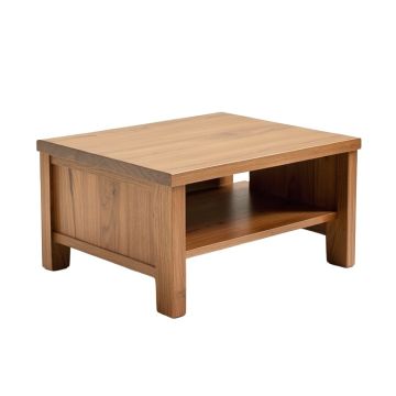 Gwen Solid Wood Coffee Table With Storage