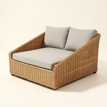 Chessani Cube Patio Daybed With Cushions (synthetic illustration; no displayed measurements)
