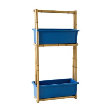 Shore Arc Empty Vertical Garden Frame - Blue