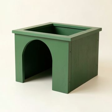Ash Brook Empty Furniture-Style Litter Enclosure - Green (synthetic illustration; no displayed measurements)