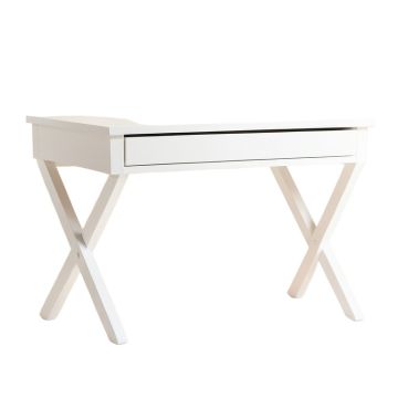 Cliff Falls Writing Desk - White