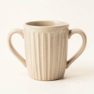 Birch Crest Ceramic Mug - Beige (synthetic illustration; no displayed measurements)
