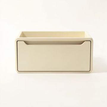 River Bend Under-Desk Drawer Unit - Ivory (synthetic illustration; no displayed measurements)