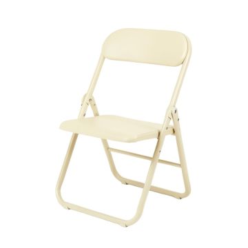 Clay Crest Folding Outdoor Chair - Ivory