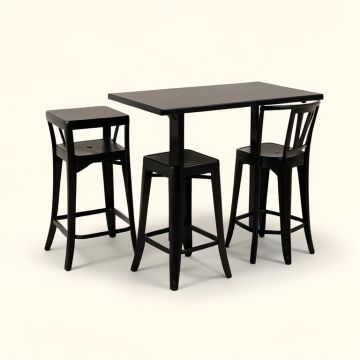 Parishville 5 Piece Bar Set (synthetic illustration; no displayed measurements)