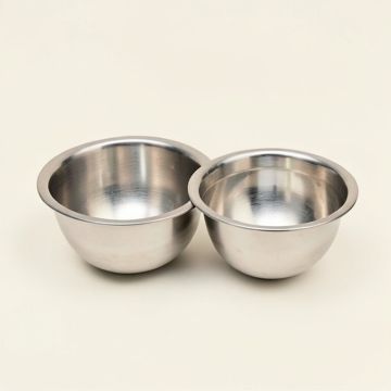 Kraus Stainless Steel 2 Piece Colander Set (synthetic illustration; no displayed measurements)