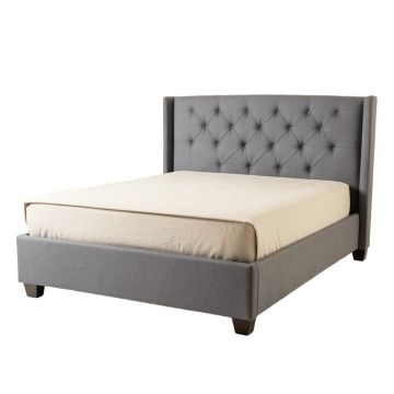 Patricia Twin Tufted Upholstered Platform Bed