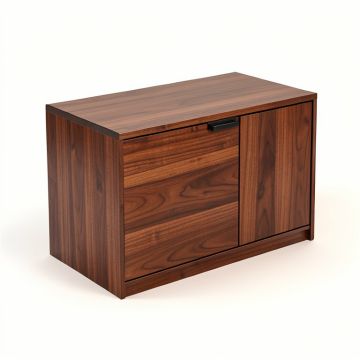 Englewood 1 - Drawer Filing Credenza (synthetic illustration; no displayed measurements)