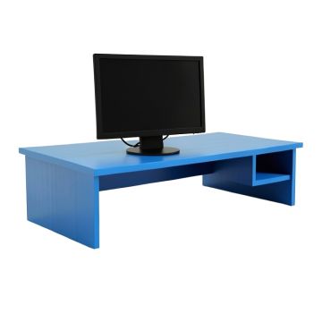Birch Edge Desktop Monitor Riser - Blue