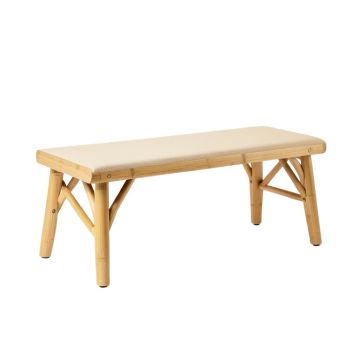 River Branch Indoor Bench - Beige