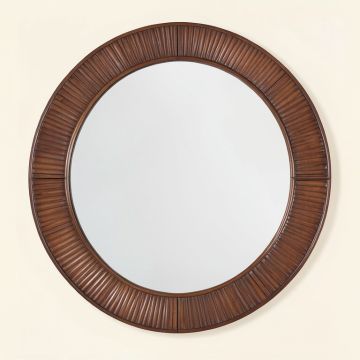 Deniece Sunburst Round Wall Mirror (synthetic illustration; no displayed measurements)
