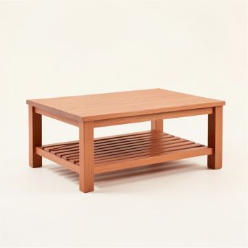 Maple Field Coffee Table - Terracotta (synthetic illustration; no displayed measurements)