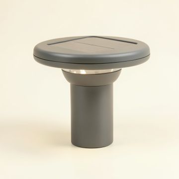 Cutout Solar Powered Led Deck Light (synthetic illustration; no displayed measurements)