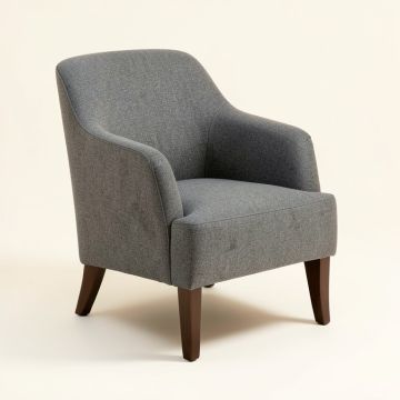 Altgeld Upholstered Parsons Chair In Gray (synthetic illustration; no displayed measurements)