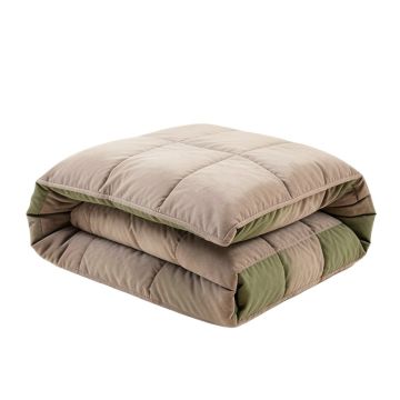 Are You Kidding ? - Coma Inducer® Oversized Queen Comforter - Frosted Clay Taupe